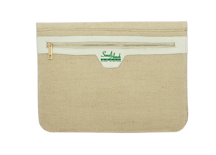Heavy Jute Laptop Bag