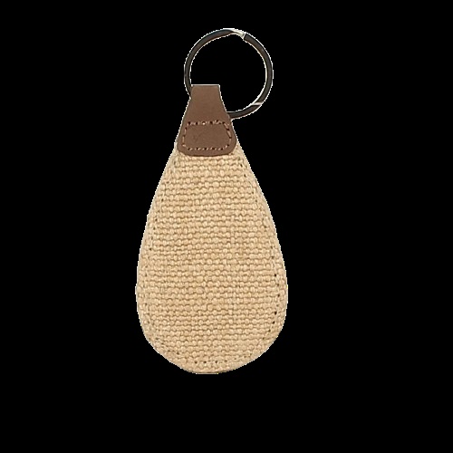 Heavy Jute with Leather Key-Rign