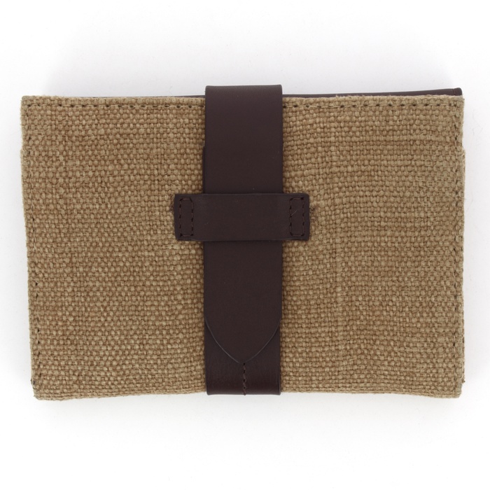 6lbs Jute Fabric With Leather