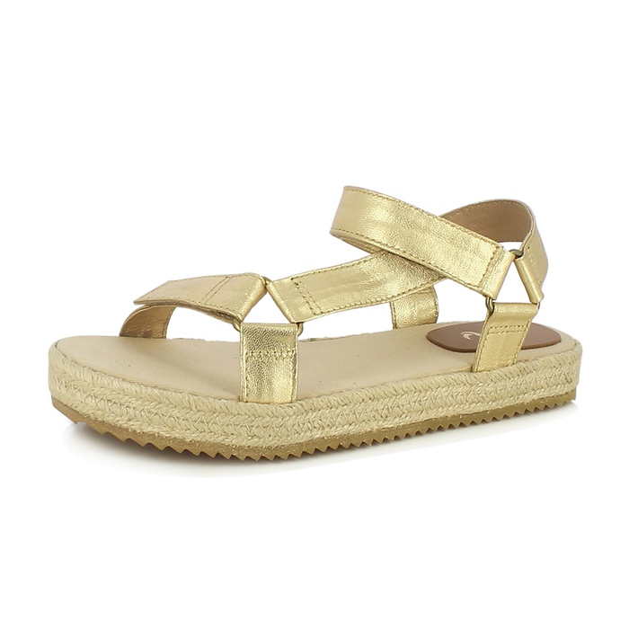 Open Flat Mid Sole Espadrilles