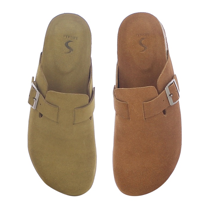 Cow Suede Leather With Buckle