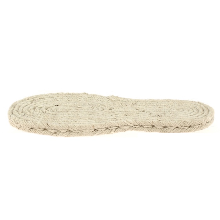 Jute sole Bleached