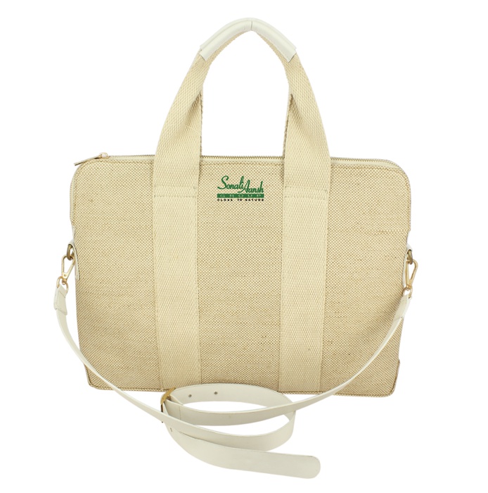 Heavy Jute Laptop Bag