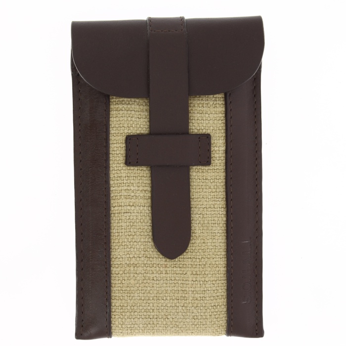 Jute Fabric 6lbs/2ply with Leather
