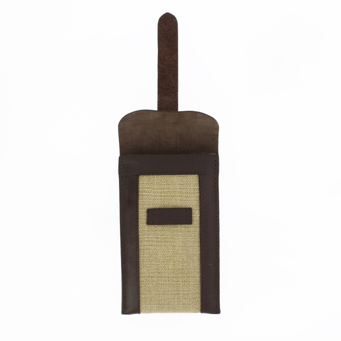 Jute Fabric 6lbs/2ply with Leather