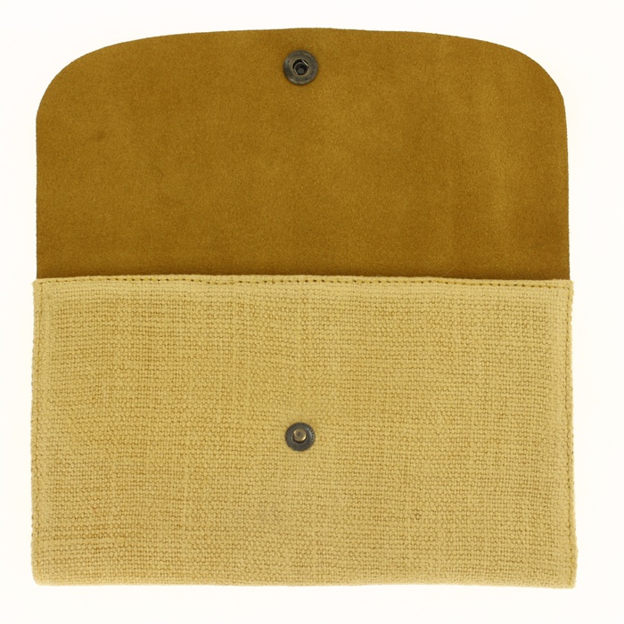 Jute Fabric 6lbs/2ply with Leather