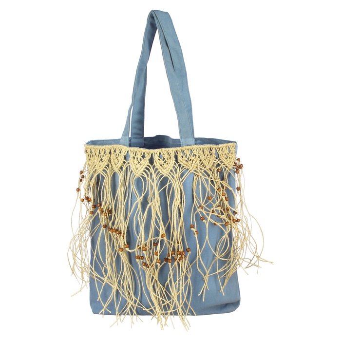 Jute Cotton Hand Bag